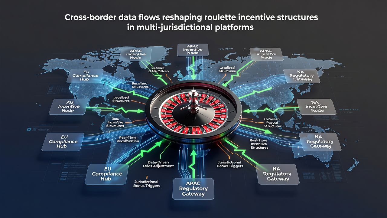 Analytics dashboard displaying jurisdiction-specific roulette bonus adjustments based on incoming data streams