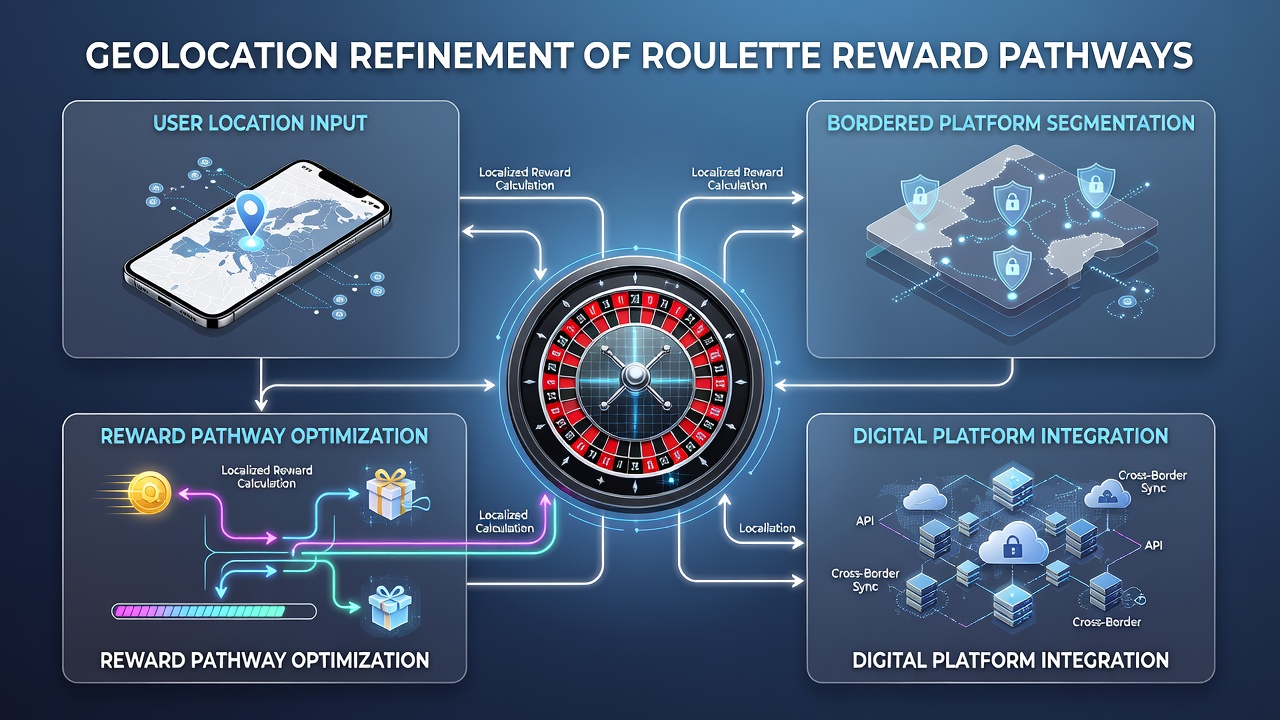 Digital map overlay illustrating cross-border variations in roulette bonus structures and reward eligibility