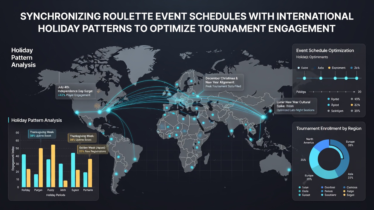 Detailed view of roulette bonus structures tied to international holiday patterns and tournament entry pathways